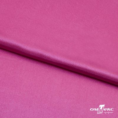 Поли креп-сатин 17-2627, 125 (+/-5) гр/м2, шир.150см, цвет розовый - купить в Чите. Цена 155.57 руб.