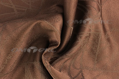 Портьерная ткань BARUNDI (290см) col.8 шоколад - купить в Чите. Цена 528.28 руб.
