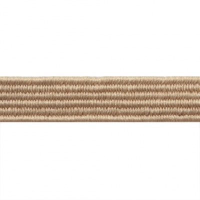 Резиновые нити с текстильным покрытием, шир. 6 мм ( упак.30 м/уп), цв.- 97-бежевый - купить в Чите. Цена: 152.05 руб.