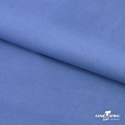 Трикотажное полотно Джерси Понте-де-Рома, 95% / 5%, 150 см, 290гм2, цв. серо-голубой, м - купить в Чите. Цена 297 руб.