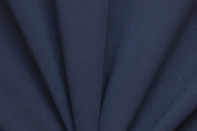 Костюмная ткань с вискозой "Бриджит", 210 гр/м2, шир.150см, цвет т.синий - купить в Чите. Цена 564.96 руб.