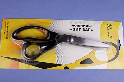 Ножницы ЗИГ-ЗАГ "MAXWELL" 230 мм - купить в Чите. Цена: 1 041.25 руб.
