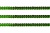 Пайетки "ОмТекс" на нитях, SILVER-BASE, 6 мм С / упак.73+/-1м, цв. 4 - зеленый - купить в Чите. Цена: 484.77 руб.