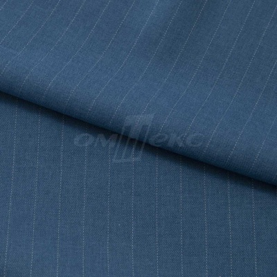 Костюмная ткань "Жаклин", 188 гр/м2, шир. 150 см, цвет серо-голубой - купить в Чите. Цена 426.49 руб.