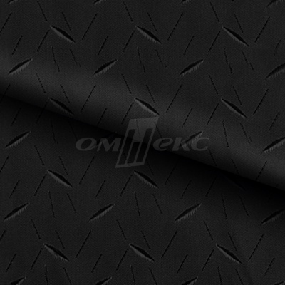 Ткань подкладочная жаккард Р14076-1, чёрный, 85 г/м2, шир. 150 см, 230T - купить в Чите. Цена 166.45 руб.