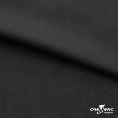 Ткань сорочечная Темза, 80%полиэстр 20%вискоза, 120 г/м2 ш.150 см, цв.черный - купить в Чите. Цена 269.93 руб.