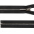 Молния металл Т-5, 75 см, разъёмная, цвет чёрный - купить в Чите. Цена: 116.51 руб.