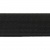 Резинка 25 мм Тканая, 13,75 гр/п.м, (бобина 25 +/-0,5 м) - черная  - купить в Чите. Цена: 11.67 руб.