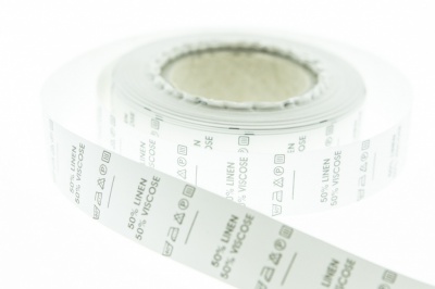 Состав и уход за тк. Linen 50%  Viscose 50%  1000шт - купить в Чите. Цена: 476.84 руб.