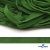 Шнур плетеный (плоский) d-12 мм, (уп.90+/-1м), 100% полиэстер, цв.260 - зел.трава - купить в Чите. Цена: 8.62 руб.