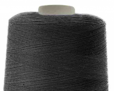 Швейные нитки (армированные) 28S/2, нам. 2 500 м, цвет чёрный - купить в Чите. Цена: 139.91 руб.