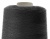 Швейные нитки (армированные) 28S/2, нам. 2 500 м, цвет чёрный - купить в Чите. Цена: 139.91 руб.