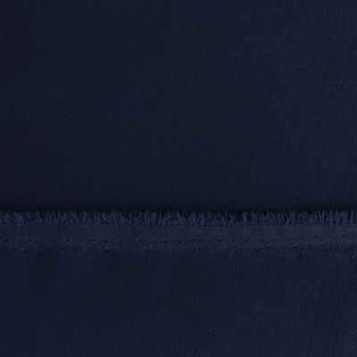 Костюмная ткань "Элис", 220 гр/м2, шир.150 см, цвет т.синий - купить в Чите. Цена 308 руб.