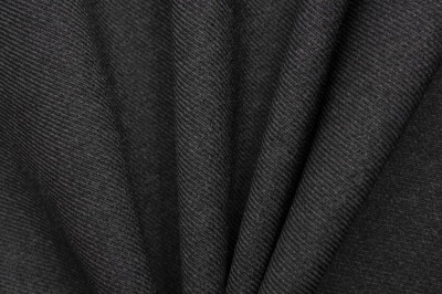 Ткань костюмная 25505 2003, 265 гр/м2, шир.150см, цвет т.серый - купить в Чите. Цена 418.73 руб.