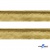 Кант атласный 136, шир. 12 мм (в упак. 65,8 м), цвет золото - купить в Чите. Цена: 433.08 руб.