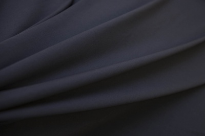 Костюмная ткань с вискозой "Флоренция" 19-4024, 195 гр/м2, шир.150см, цвет т.синий - купить в Чите. Цена 491.97 руб.