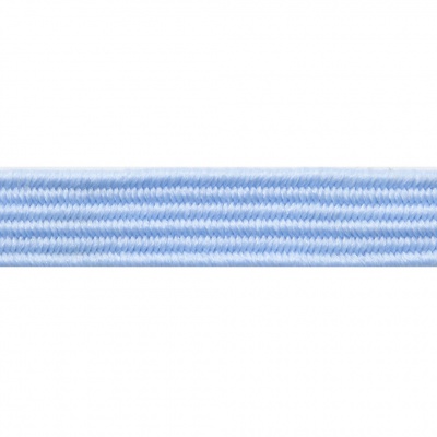 Резиновые нити с текстильным покрытием, шир. 6 мм ( упак.30 м/уп), цв.- 108-голубой - купить в Чите. Цена: 155.22 руб.