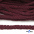 Шнур плетеный d-6 мм круглый, 70% хлопок 30% полиэстер, уп.90+/-1 м, цв.1070-бордовый - купить в Чите. Цена: 588 руб.