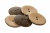 Деревянные украшения для рукоделия пуговицы "Кокос" #2 - купить в Чите. Цена: 33.11 руб.